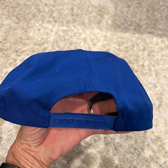 VTG made in Korea Rope around rim with embroidered horse. Adjustable Hat NWOT - Picture 2 of 4